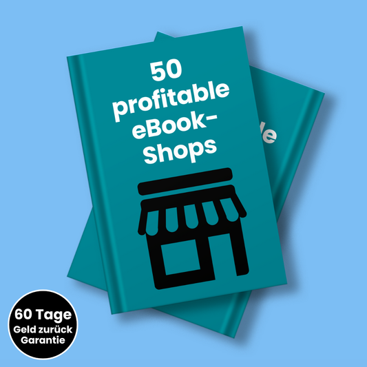 50 profitable eBook-Shops als Inspiration für deine eigene Website!