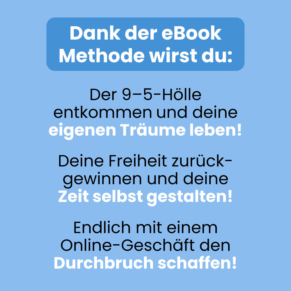 Wie du in 90 Tagen mit einem simplen eBook 10.000€ im Monat verdienst!